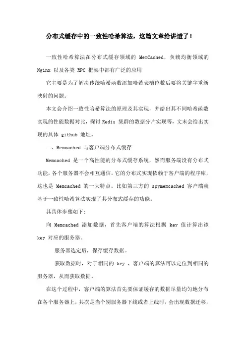 哈 希 常 见 算 法 及 原 理