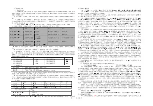 专升本计算机基础资料汇编
