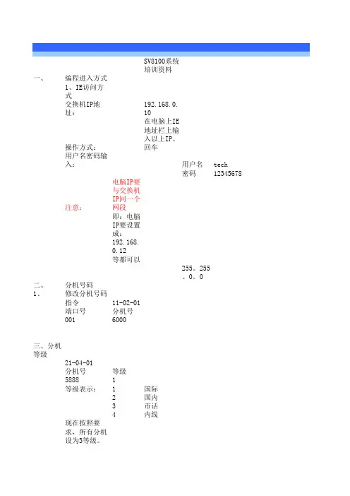 NEC_SV8100操作