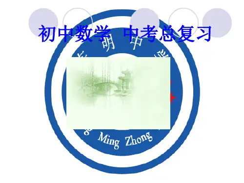 中考复习：初中数学知识树