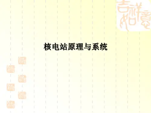核电站原理与系统ppt课件