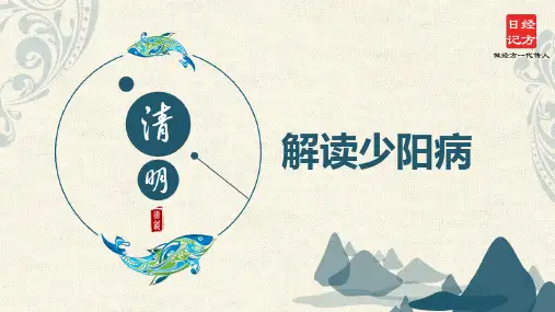 解读少阳病