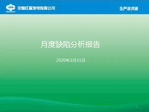 电厂月度缺陷分析报告.ppt