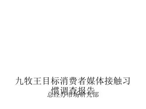消费者媒体习惯报告(ppt64张)