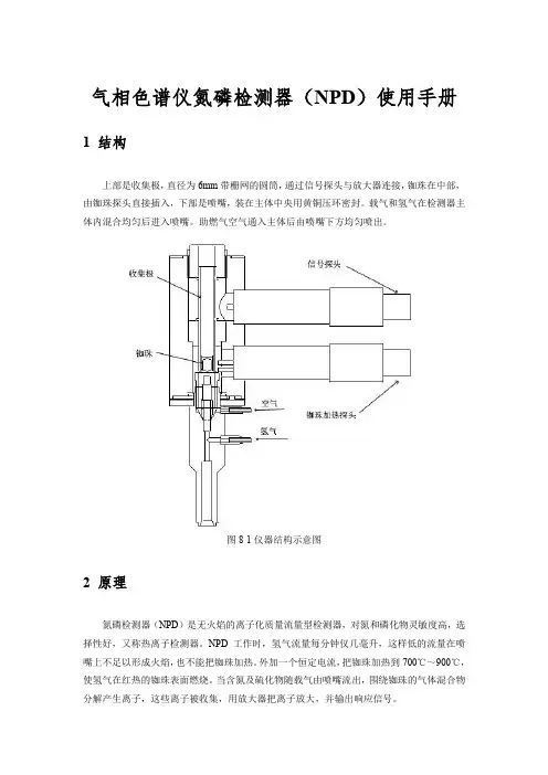 气相色谱仪氮磷检测器(NPD)使用手册
