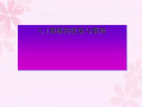 数据的收集与整理ppt1 浙教版