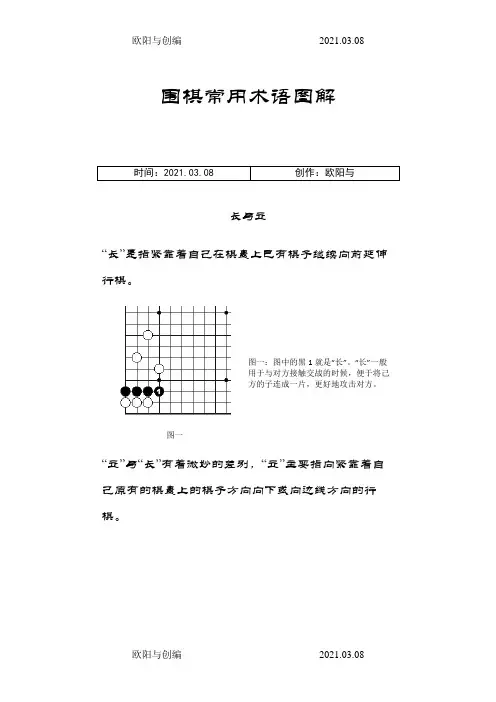 围棋常用术语及图解之欧阳与创编