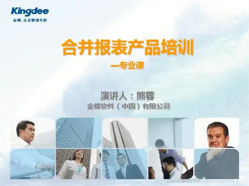 EAS集团合并报表—产品培训