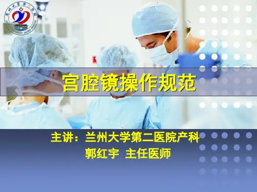 宫腔镜操作规范