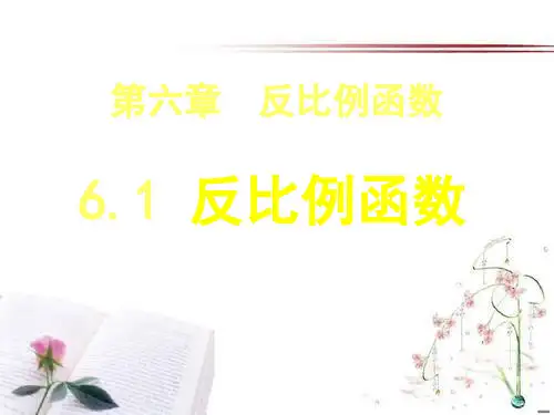 《反比例函数》PPT课件  图文