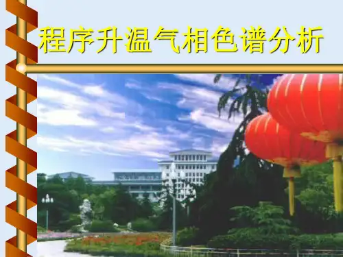 程序升温色谱
