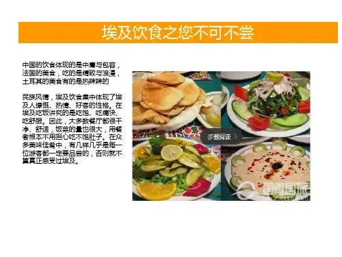 埃及十六种美食图文