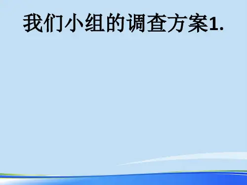 近视眼人数调查优品ppt资料