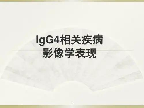 IgG4相关疾病ppt课件