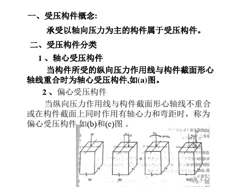 一般构造轴心受压构件截面承载力计算