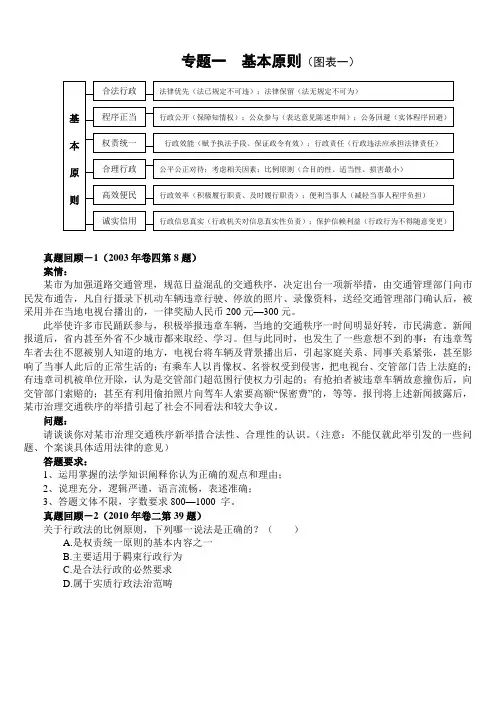 实体法先修班行政法讲义徐金桂