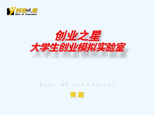 创业之星之操作手册
