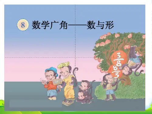 新人教版六年级数学上册《数学广角-数与形》公开课课件