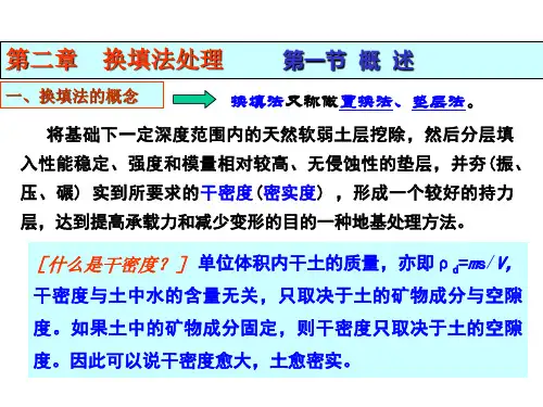 换填法处理模板ppt课件