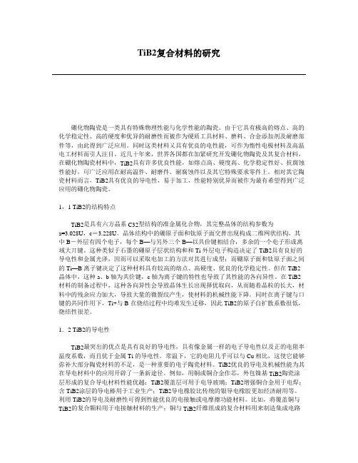 TiB2复合材料的研究