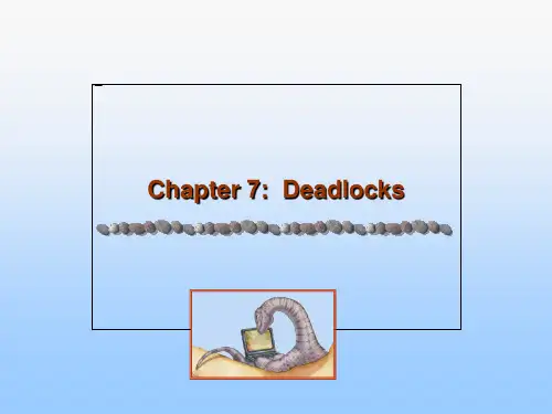 operating system《操作系统》ch07-deadlocks-44.ppt