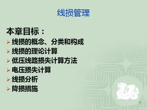 线损管理PPT课件