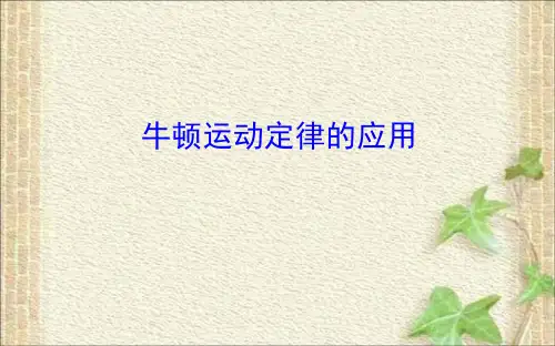 2022-2023年人教版(2019)新教材高中物理必修1 第4章运动和力的关系4