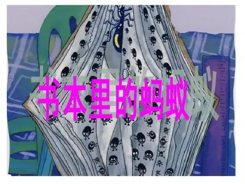 《书本里的蚂蚁》教学课件