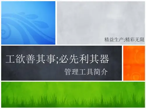管理工具简介WHPDCAECRS