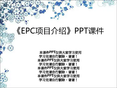 《EPC项目介绍》PPT课件