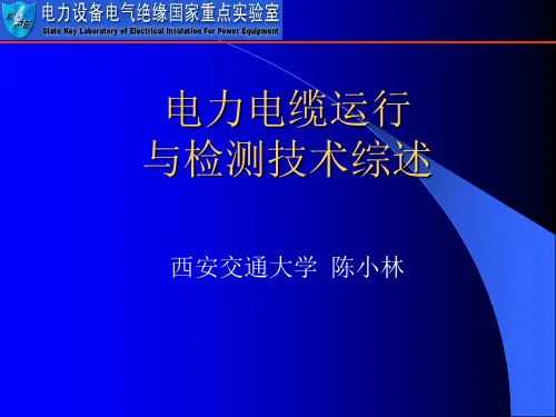 电力电缆检测技术综述