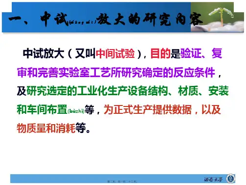 医学专题制药工艺学化药工艺