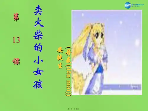 六年级语文下册14卖火柴的小女孩课件新人教版