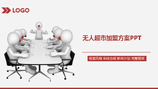 无人超市加盟方案PPT
