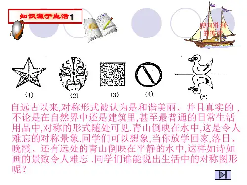 探索轴对称的性质课件