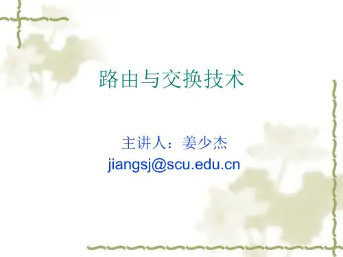 路由与交换技术 PPT课件