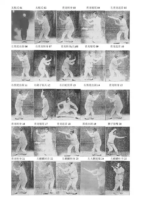 八卦掌图