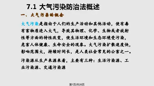 大气污染防治法PPT课件
