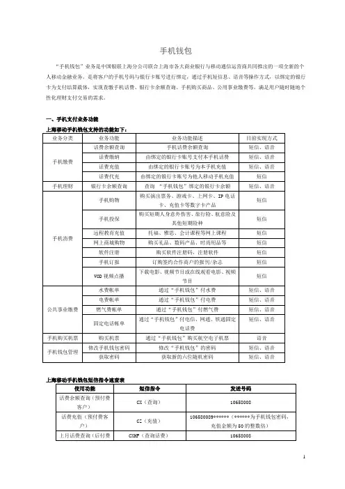 手机钱包