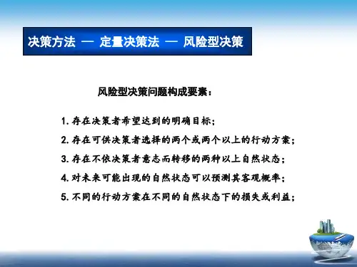 决策决策方法PPT课件
