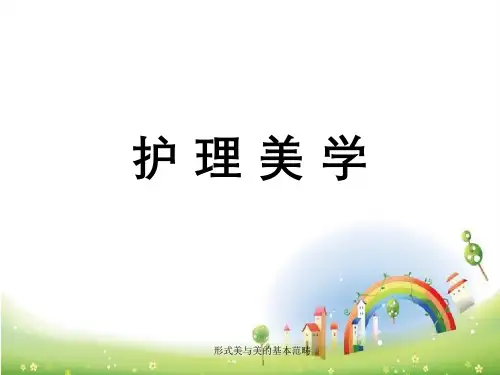 形式美与美的基本范畴