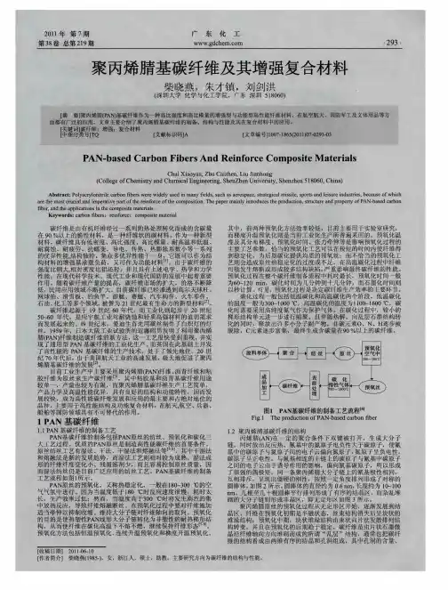 聚丙烯腈基碳纤维及其增强复合材料