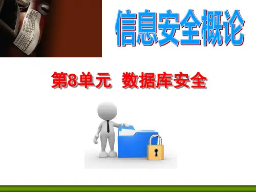 网络安全技术与实践第8章 (2)数据库安全