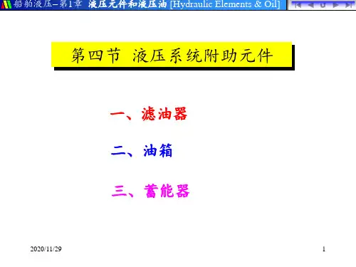 液压系统附件 ppt课件