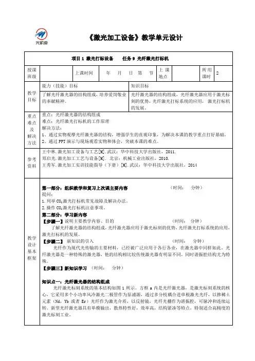 任务1-9光纤激光打标机.