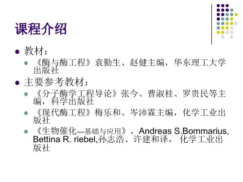 酶与酶工程绪论PPT课件