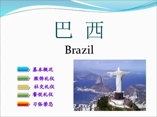 巴西礼仪讲义(PPT 83页)