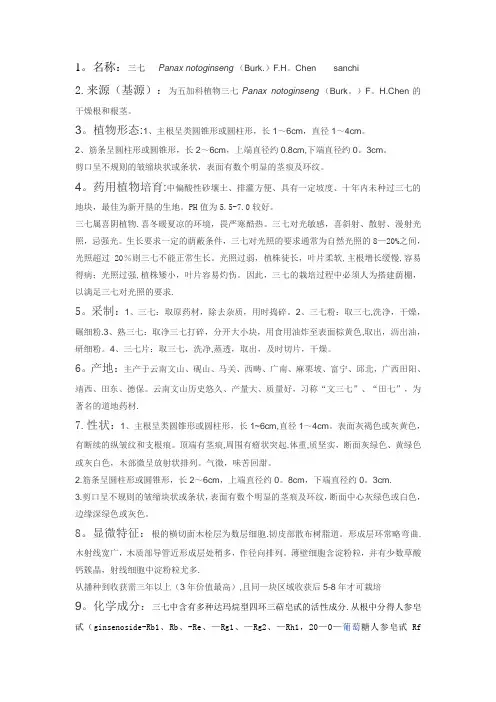 云南道地药材