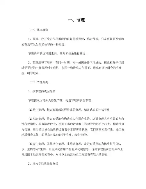 断裂构造图文分析