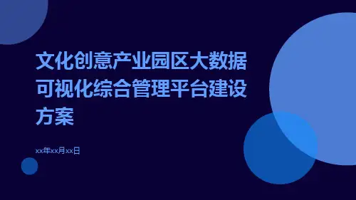 文化创意产业园区大数据可视化综合管理平台建设方案基于AI物联网大数据云计算互联网等技术